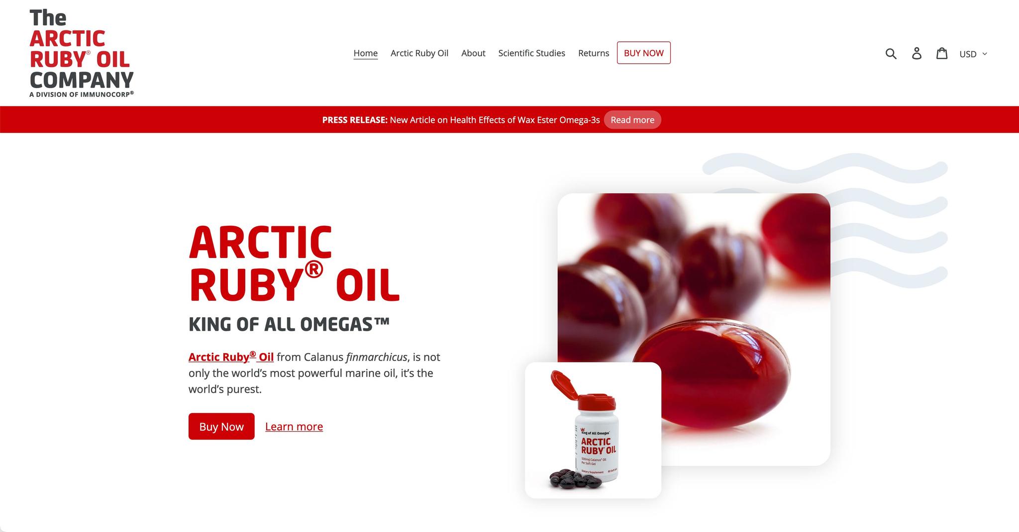 Arctic Ruby Oil Home Page